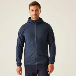 Polar roboczy męski Nagate Full Zip z kapturem. Niebieskie bluzy z polaru Regatta, m, bez wzorów, z polaru, z kapturem. Za 209.99 zł.
