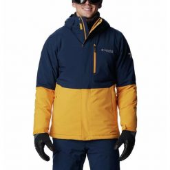 Kurtka Columbia Winter District Ii. Żółte kurtki Columbia, xl, bez wzorów, bez kaptura. Za 1,091.99 zł.