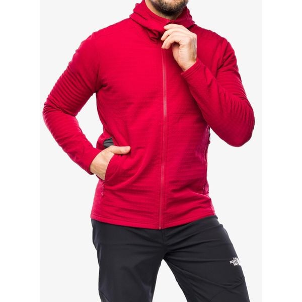 Bluza z kapturem męska Montane Protium Xt Hoodie. Czerwone bluzy Montane, na zimę, m, bez wzorów, z kapturem. Za 455.99 zł.