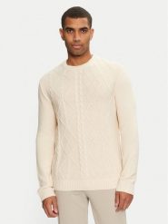 Tom Tailor Sweter 1043343 Beżowy Regular Fit. Brązowe swetry rozpinane Tom Tailor, m, bez wzorów, z syntetyku, bez kołnierzyka, bez ramiączek. Za 129.99 zł.