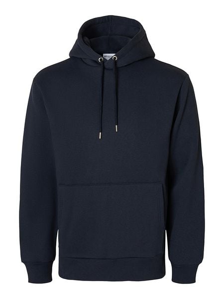 SELECTED HOMME Bluza "Dan" w kolorze czarnym rozmiar: XL. Czarne bluzy Selected Homme, xl, bez wzorów, z bawełny, z kapturem. Za 127.05 zł.