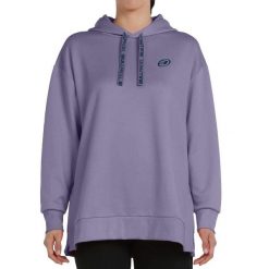Bullpadel Nan Women's Sweatshirt. Fioletowe bluzy bullpadel, s, bez wzorów, bez kaptura. W wyprzedaży za 202.90 zł.