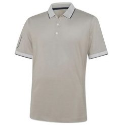 Polo Galvin Green Moon. Brązowe koszulki polo GALVIN GREEN, bez wzorów, bez ramiączek, na golfa. Za 451.50 zł.