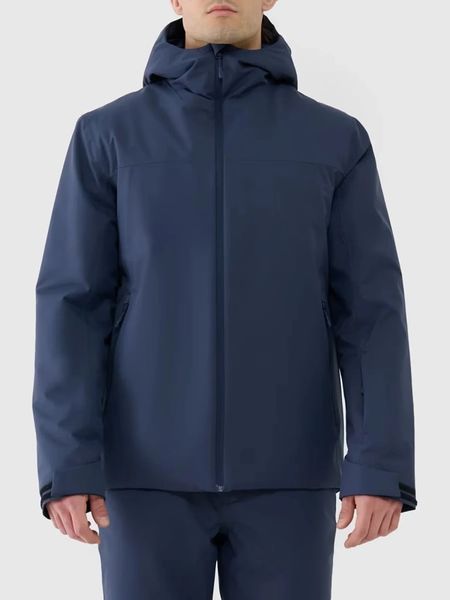 4F Kurtka narciarska w kolorze granatowym rozmiar: S. Niebieskie kurtki narciarskie i snowboardowe 4F, m, bez wzorów, z puchu, narciarskie. Za 148.26 zł.