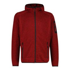 Polar z kapturem CMP. Czerwone bluzy z polaru CMP, bez wzorów, z polaru, z kapturem. Za 246.69 zł.