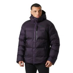 Kurtka z kapturem Helly Hansen Active Winter. Fioletowe kurtki Helly Hansen, bez wzorów, z puchu, z kapturem. W wyprzedaży za 1,251.50 zł.