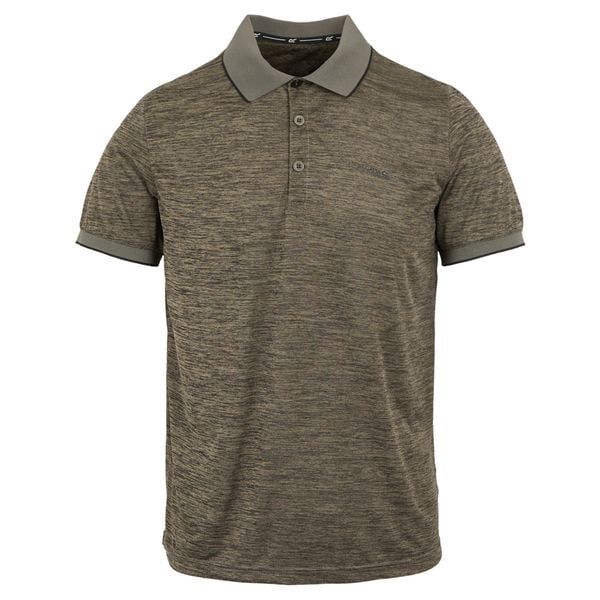 Męska Koszulka Polo Remex II. Brązowe koszulki polo Regatta, m, bez wzorów, bez kołnierzyka, bez ramiączek. Za 52.99 zł.