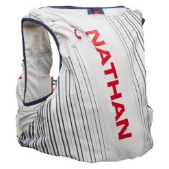 Kamizelka hydracyjna Nathan Pinnacle 12. Czerwone kamizelki sportowe NATHAN, l, bez wzorów, ze skóry, bez kaptura, do biegania. Za 453.70 zł.