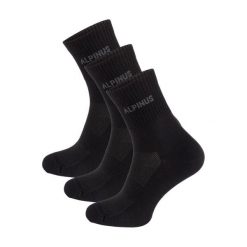 Skarpety trekkingowe dla dorosłych Alpinus Alpamayo 3-pack czarne. Czarne skarpety Alpinus, bez wzorów. Za 55.00 zł.
