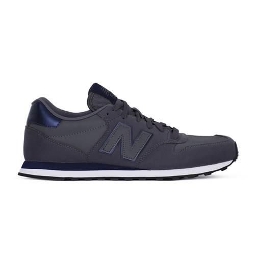 Buty do chodzenia męskie New Balance 500. Szare espadryle New Balance, bez wzorów, z materiału, bez obcasa, na płaskiej podeszwie, bez zapięcia. Za 319.99 zł.