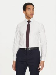 BOSS Krawat 50532087 Bordowy. Czerwone krawaty i muchy Boss, bez wzorów, z syntetyku. Za 209.99 zł.