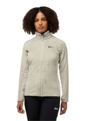 Jack Wolfskin Kurtka polarowa "Rotwand" w kolorze beżowym rozmiar: 2XL. Brązowe kurtki Jack Wolfskin, xl, bez wzorów, z polaru, bez kaptura. Za 185.76 zł.