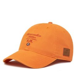 Czapka z daszkiem Aeronautica Militare. Brązowe czapki z daszkiem Aeronautica Militare, bez wzorów. Za 169.99 zł.