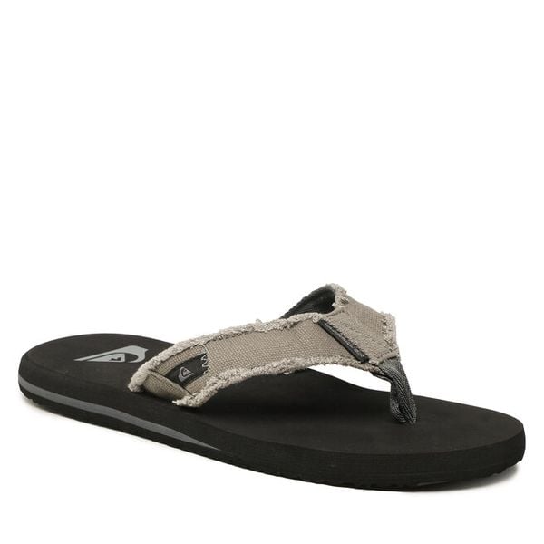 Japonki Quiksilver. Szare japonki Quiksilver, bez wzorów. Za 99.99 zł.