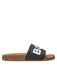 Boss Klapki Kirk Slid rblg N 50498241 Beżowy. Brązowe klapki Boss, z tworzywa sztucznego. Za 229.99 zł.