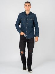Tommy Jeans Jeansy "Dad Jean" | DM0DM11887 | Dad Jean | Mężczyzna | Czarny. Czarne jeansy Tommy Hilfiger, m. W wyprzedaży za 269.00 zł.