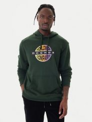 DC Shoes Bluza Core ADYSF03137 Zielony Regular Fit. Zielone bluzy DC Shoes, m, bez wzorów, z bawełny, bez kaptura. Za 329.99 zł.