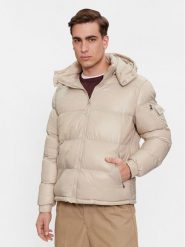 Brave Soul Kurtka zimowa MJK-JAREDSTONE Beżowy Regular Fit. Brązowe kurtki Brave Soul, na zimę, m, bez wzorów, z syntetyku, bez kaptura. Za 159.99 zł.