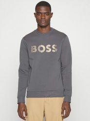 Hugo Boss Underwear Bluza w kolorze szarym rozmiar: XXL. Szare bluzy Hugo Boss Underwear, xxl, bez wzorów, z bawełny, bez kaptura. Za 404.45 zł.