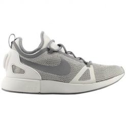 Buty do chodzenia męskie Nike Duel Racer. Szare buty sportowe casual Nike, bez wzorów, z materiału, bez zapięcia. Za 709.99 zł.