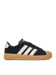 Adidas Sneakersy CEO-STREETTALK KJ483 Czarny. Czarne buty sportowe casual Adidas, bez wzorów, ze skóry, bez zapięcia. Za 279.99 zł.
