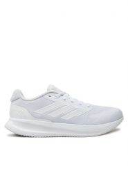 Adidas Sneakersy Runfalcon 5 IH7757 Biały. Białe buty sportowe casual Adidas, bez wzorów, z materiału, bez zapięcia. Za 189.99 zł.