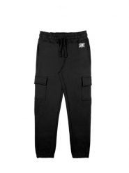 Leone 1947 Podstawowe polarowe spodnie bojówki dla chłopców na zimę. Zielone joggery i bojówki LEONE 1947 APPAREL, bez wzorów, z bawełny, klasyczne. Za 206.29 zł.