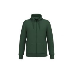 Bluza z kapturem Kariban. Zielone bluzy z kapturem KARIBAN, xl, bez wzorów, z bawełny, z kapturem. Za 171.50 zł.