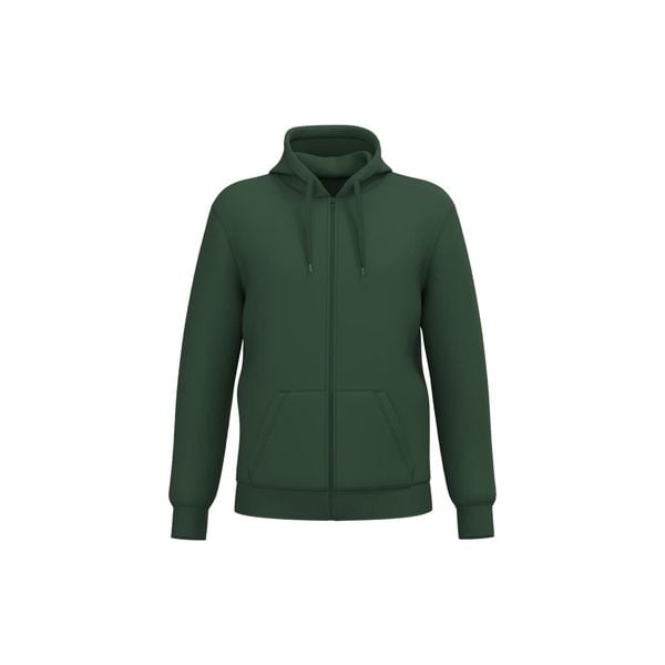 Bluza z kapturem Kariban. Zielone bluzy z kapturem KARIBAN, xl, bez wzorów, z bawełny, z kapturem. Za 171.50 zł.