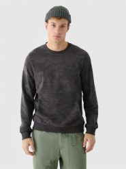 4F Bluza dresowa nierozpinana bez kaptura męska - szara M. Szare bluzy bez kaptura 4F, m, bez wzorów, z bawełny, bez kaptura. W wyprzedaży za 79.99 zł.