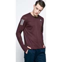 Adidas Performance - Longsleeve. Brązowe bluzki z długim rękawem adidas Performance, l, bez wzorów, z dzianiny, bez kołnierzyka, bez ramiączek. W wyprzedaży za 89.90 zł.