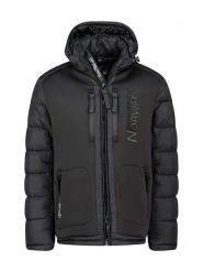 Geographical Norway Kurtka zimowa "Beachwood" w kolorze czarnym rozmiar: L. Czarne kurtki Geographical Norway, na zimę, l, bez wzorów, bez kaptura. Za 307.46 zł.