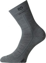 Skarpety merino BWC. Szare skarpety LASTING, bez wzorów, z elastanu. Za 45.00 zł.