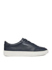 GINO ROSSI Sneakersy EO-MARSHAL-01 MI08 Granatowy. Niebieskie buty sportowe casual Gino Rossi, bez wzorów, ze skóry, bez zapięcia. Za 228.99 zł.