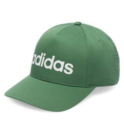 Czapka z daszkiem adidas. Zielone czapki z daszkiem Adidas, bez wzorów. Za 79.99 zł.