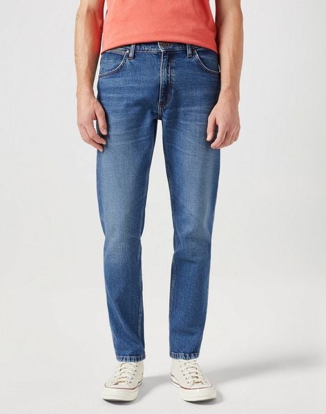 MESKIE SPODNIE WRANGLER RIVER SEEING DOUBLE 112352672. Jeansy Wrangler, l. Za 219.99 zł.