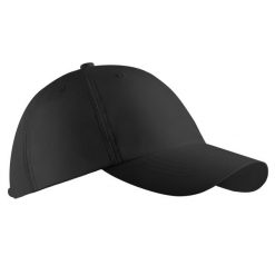 Czapka z daszkiem do golfa Inesis WW500. Czarne czapki z daszkiem INESIS, bez wzorów, z materiału. Za 29.99 zł.