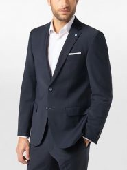 Pierre Cardin Marynarka "Grant" w kolorze granatowym rozmiar: 58. Niebieskie garnitury Pierre Cardin, bez wzorów. Za 387.44 zł.