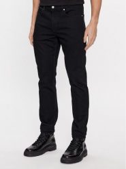 Calvin Klein Jeans Jeansy J30J323688 Czarny Slim Taper Fit. Czarne jeansy Calvin Klein Jeans, m. Za 309.99 zł.