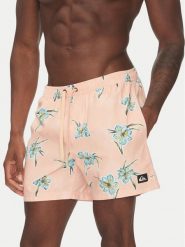 Quiksilver Szorty kąpielowe Everyday Straight Volley 15 EQYJV04121 Pomarańczowy Regular Fit. Brązowe kąpielówki Quiksilver, m, bez wzorów, z syntetyku. Za 199.99 zł.