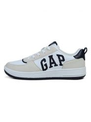 GAP Sneakersy "Boston III" w kolorze biało-kremowym rozmiar: 42. Białe buty sportowe casual GAP, bez wzorów, bez zapięcia. Za 171.28 zł.