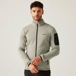 Kurtka z kapturem softshell z zamkiem Regatta Aldean. Brązowe kurtki Regatta, m, bez wzorów, z materiału, z kapturem. Za 243.50 zł.