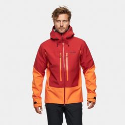 Kurtka trekkingowa hardshell męska Alpinus Besso. Brązowe kurtki Alpinus, m, bez wzorów, z hardshellu, bez kaptura. W wyprzedaży za 419.00 zł.