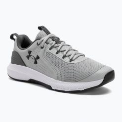 Buty treningowe męskie Under Armour Charged Commit Tr 3. Czerwone buty treningowe Under Armour, bez wzorów, na fitness i siłownię. Za 369.80 zł.