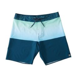 Szorty kąpielowe męskie Billabong Fifty50 Panel Pro. Niebieskie krótkie spodenki sportowe Billabong, m, bez wzorów, z elastanu. Za 149.99 zł.