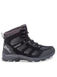 Jack Wolfskin Trekkingi Vojo 3 Texapore Mid 4042461 Czarny. Czarne botki sznurowane Jack Wolfskin, bez wzorów, ze skóry, bez obcasa, bez zapięcia. Za 469.99 zł.