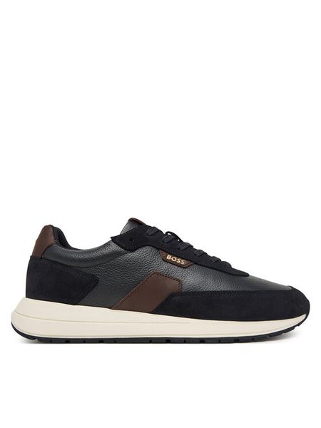 BOSS Sneakersy Vinston 50568951 Granatowy. Niebieskie buty sportowe casual Boss, bez wzorów, ze skóry, bez zapięcia. Za 894.99 zł.