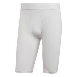 Spodenki męskie adidas Techfit Aeroready Short Tights. Białe bielizna termoaktywna Adidas, m, bez wzorów, bez ramiączek, do piłki nożnej. Za 101.00 zł.