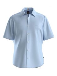 Hugo Boss Fashion Koszula w kolorze błękitnym rozmiar: S. Niebieskie koszule Hugo Boss Fashion, s, bez wzorów, z bawełny, bez kołnierzyka, bez ramiączek. Za 251.95 zł.