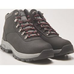 Skórzane buty trekkingowe - Czarny. Trekkingi marki House. Za 229.99 zł.